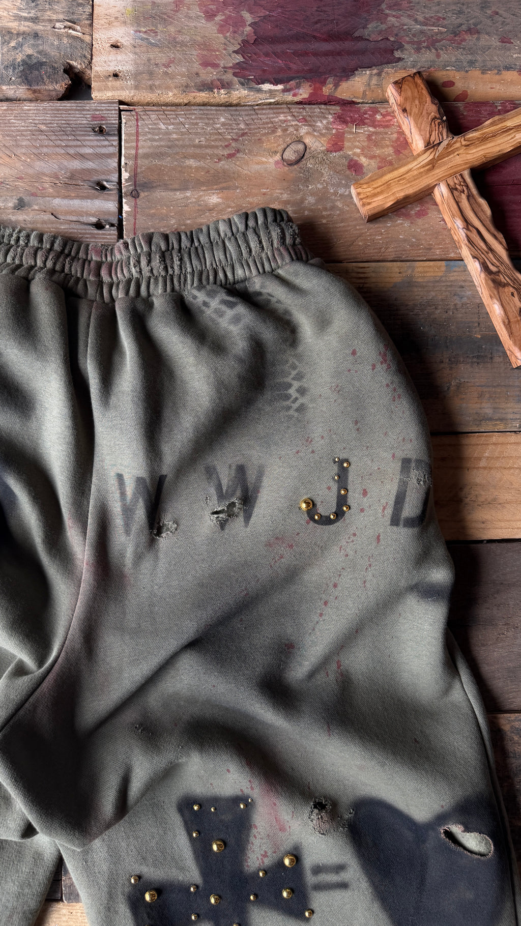 WWJD ARMY SWEATPANTS